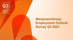 ManpowerGroup Employment Outlook Survey Q3/2023